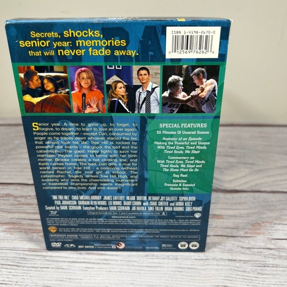 One Tree Hill: Complete Third Season DVD, 2005, 6-Disc Set, Widescreen 3 3rd - Picture 2 of 3